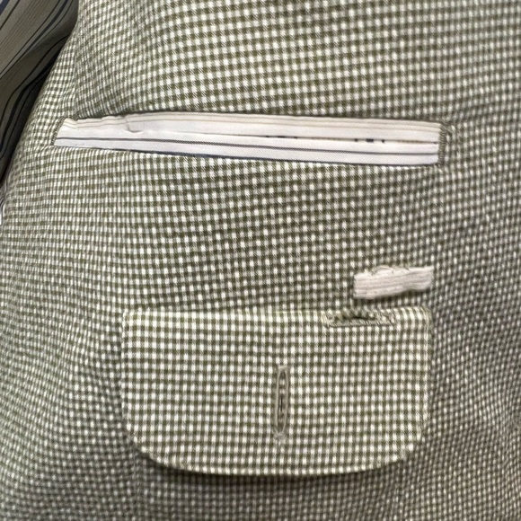 Men’s linen blazer - Picture 2 of 4